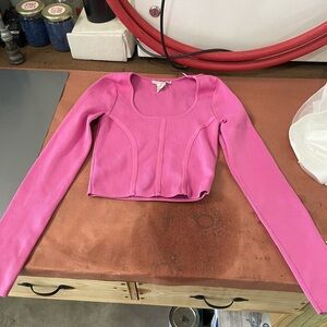 Pink long sleeve